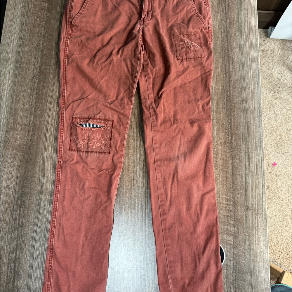 Hurley- Women’s Rust Pants size 6/7
